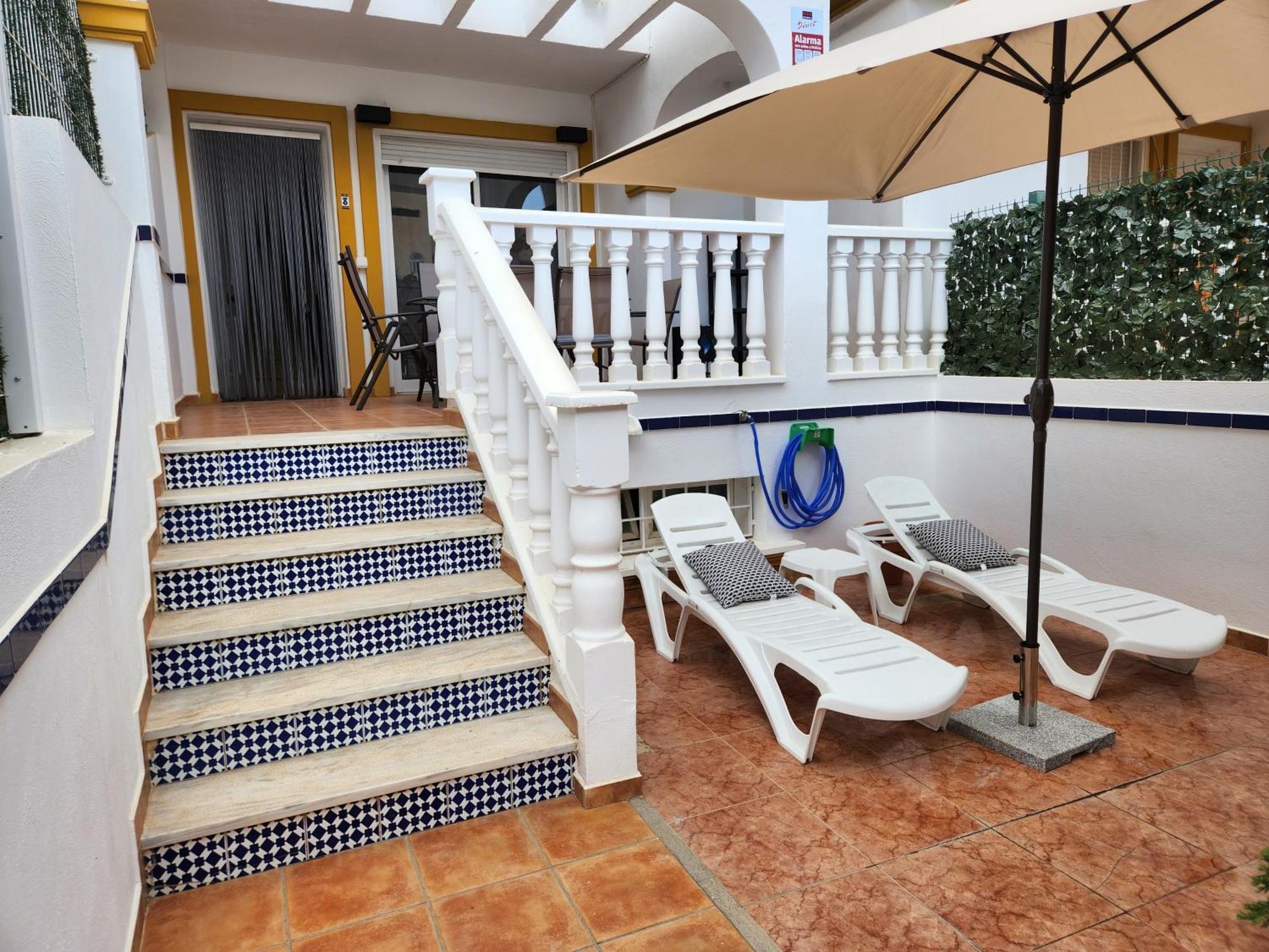 Triplex Adosado De Cuatro Dormitorios De Esencia Maritima A 2 Minutos De La Playa! Vera Exterior foto
