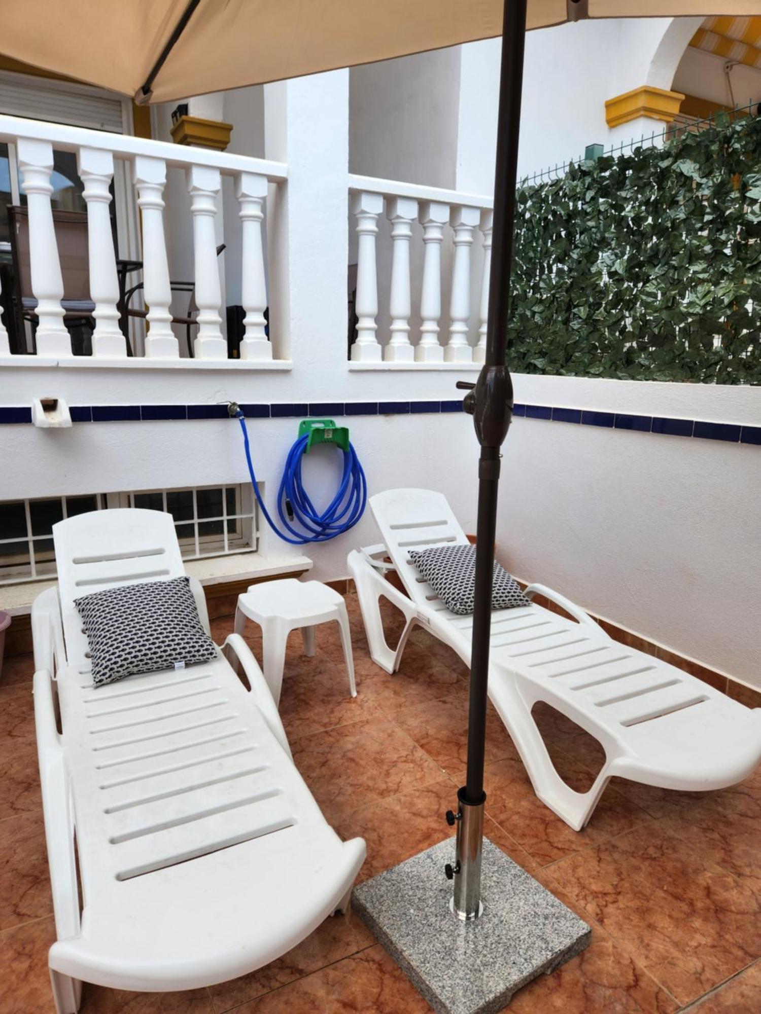 Triplex Adosado De Cuatro Dormitorios De Esencia Maritima A 2 Minutos De La Playa! Vera Exterior foto